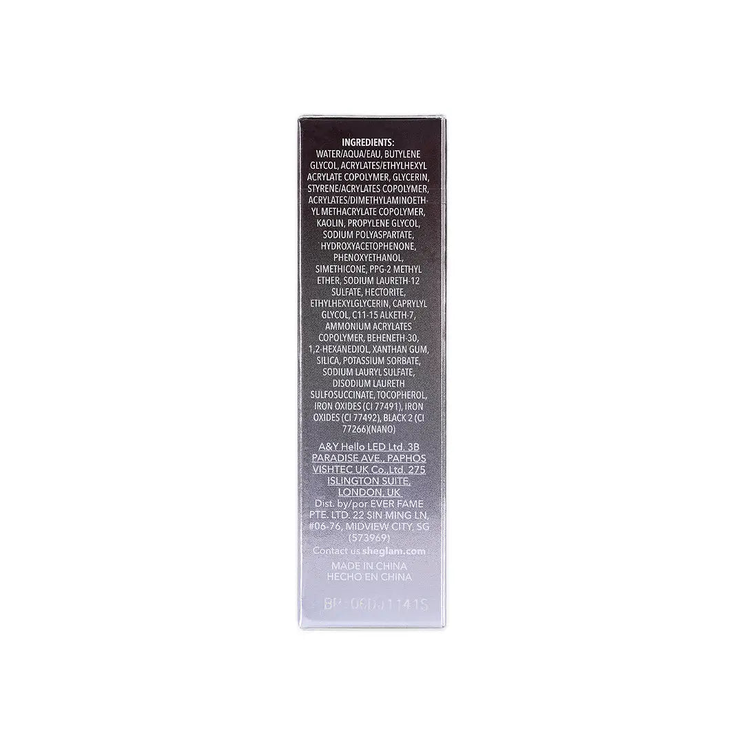 Sheglam Brow-Fection Angled Brush & Dip 1.2ml-Chocolate