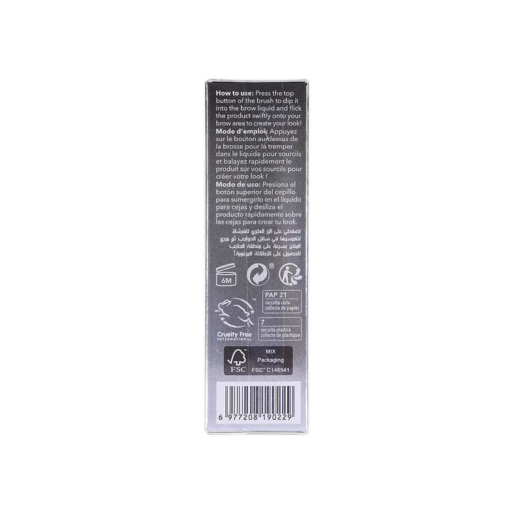 56300-Sheglam Brow-Fection Angled Brush &amp; Dip 1.2ml-Espresso +2