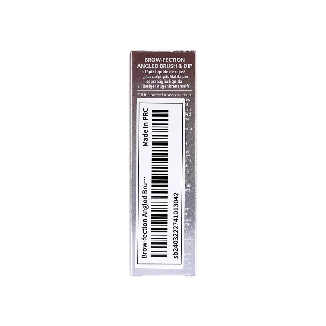 56301-Sheglam Brow-Fection Angled Brush &amp; Dip 1.2ml-Taupe +2