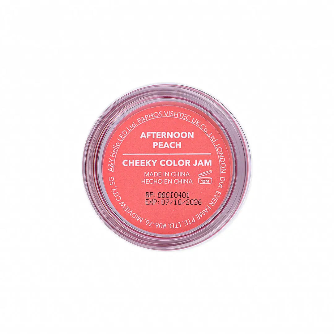 56302-Sheglam Cheeky Color Jam Blush 7.5g-Afternoon Peach +4