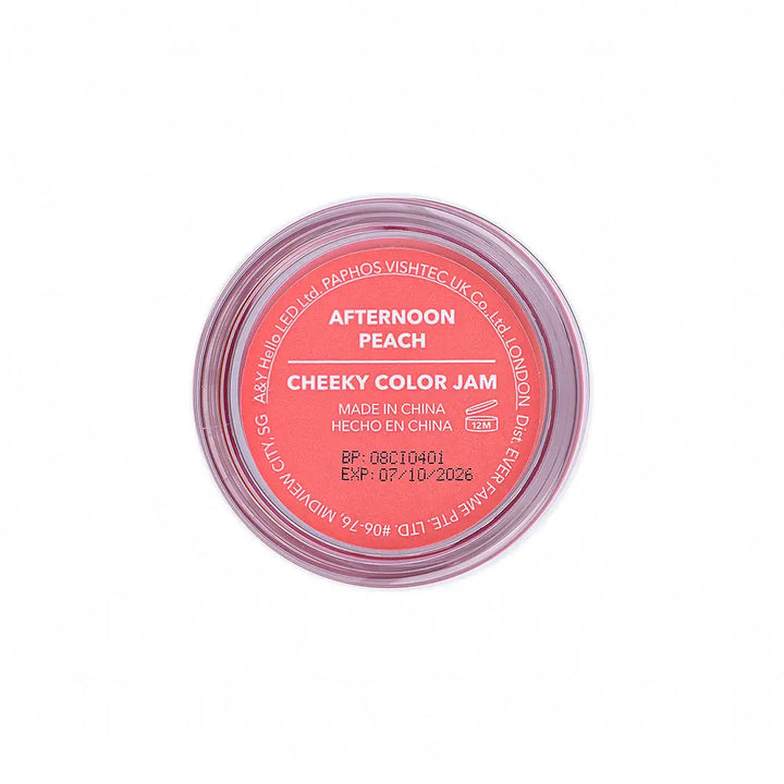 56302-Sheglam Cheeky Color Jam Blush 7.5g-Afternoon Peach +4