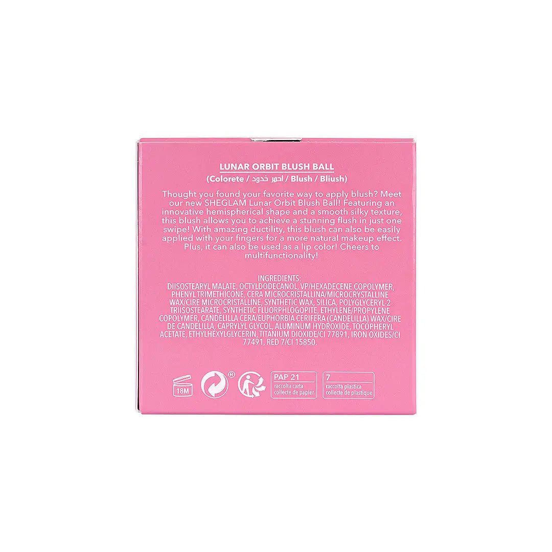 Sheglam Lunar Orbit Blush Ball 6g-Adorn
