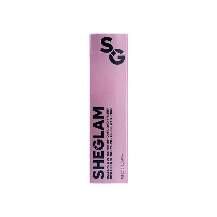 56307-Sheglam Rose Line &amp; Define Waterproof Liquid EyeLiner Black +1