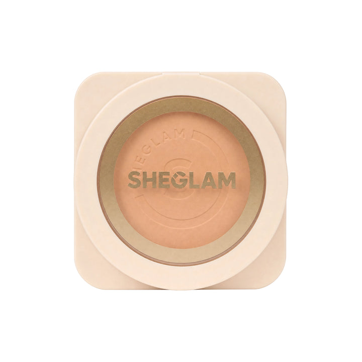 56316-Sheglam Skin-Focus High Coverage Powder Foundation-Porcelain +0