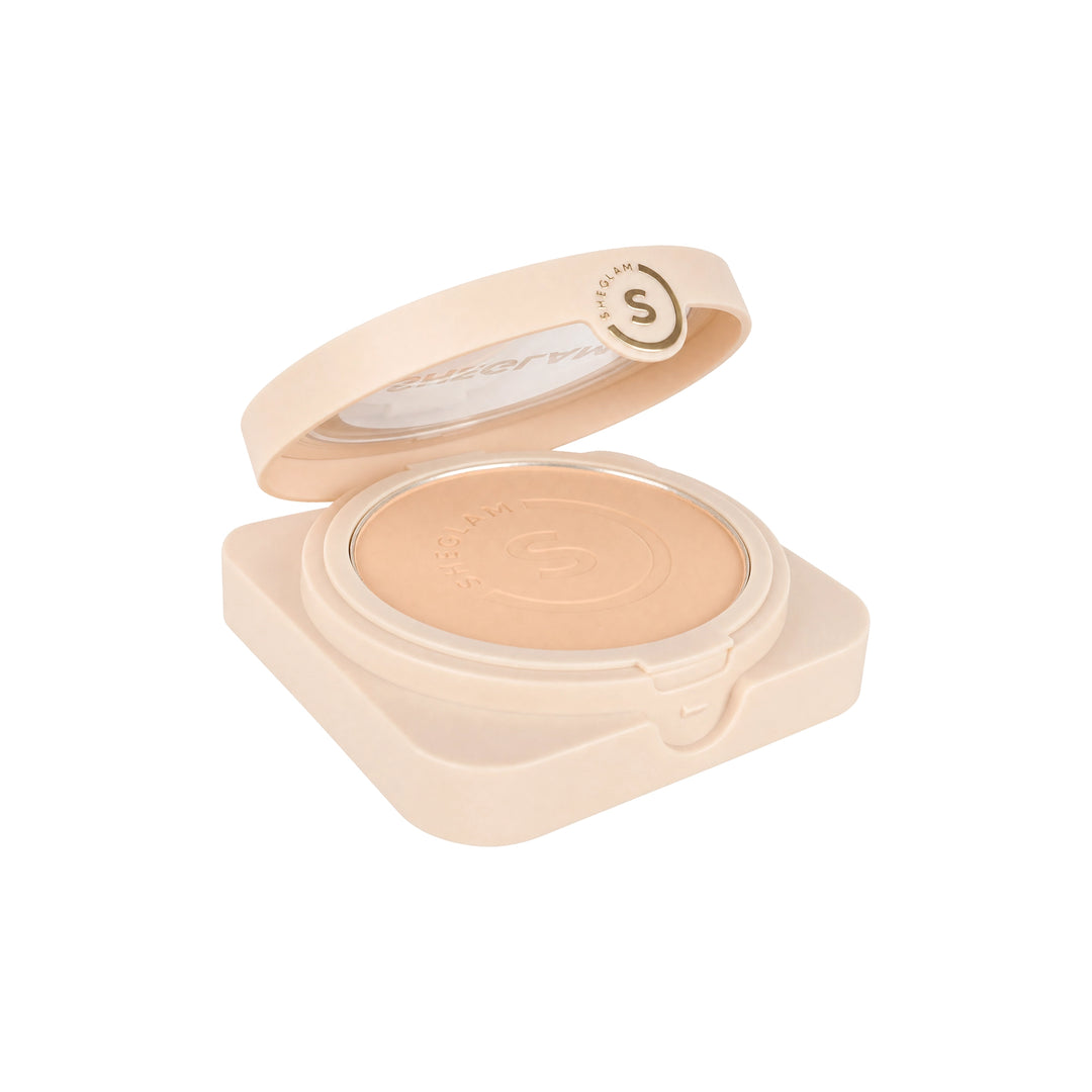 -Sheglam Skin-Focus High Coverage Powder Foundation-Porcelain +2