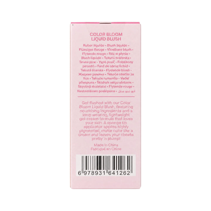 -Sheglam Color Bloom Liquid Blush 5.2ml-Love Cake +5