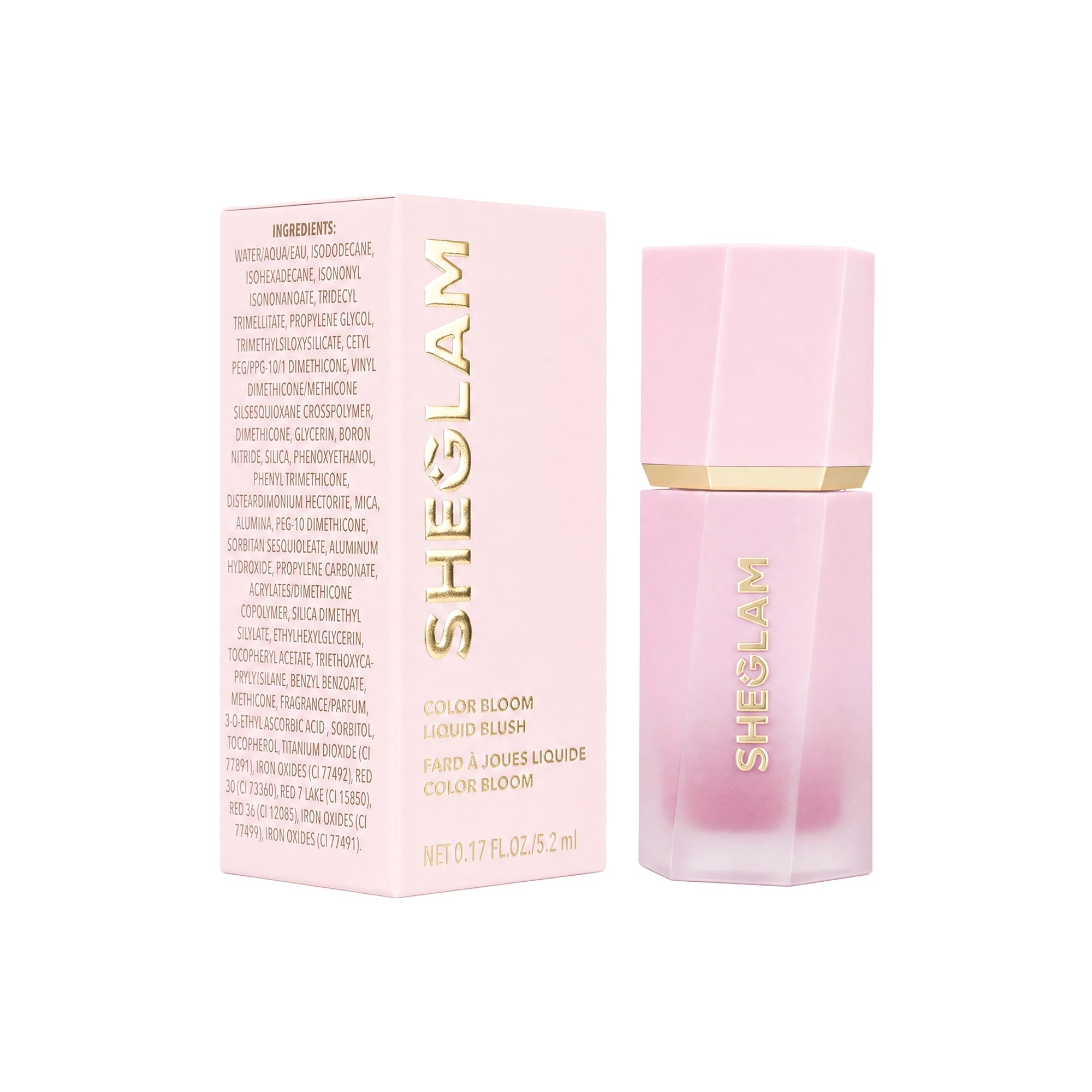 56317-Sheglam Color Bloom Liquid Blush 5.2ml-Love Cake +4