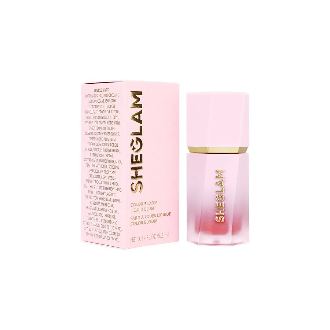 56318-Sheglam Color Bloom Liquid Blush 5.2ml-Devoted +7