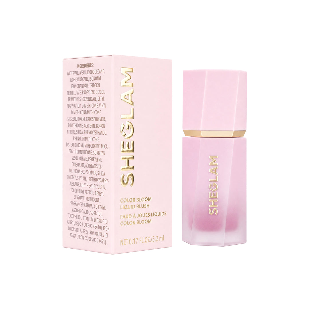 56325-Sheglam Color Bloom Liquid Blush 5.2ml-Petal Talk +3