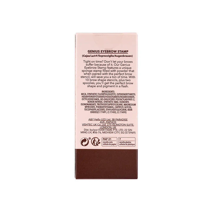 56327-Sheglam Genius Eyebrow Stamp 1.8g-Chocolate +4