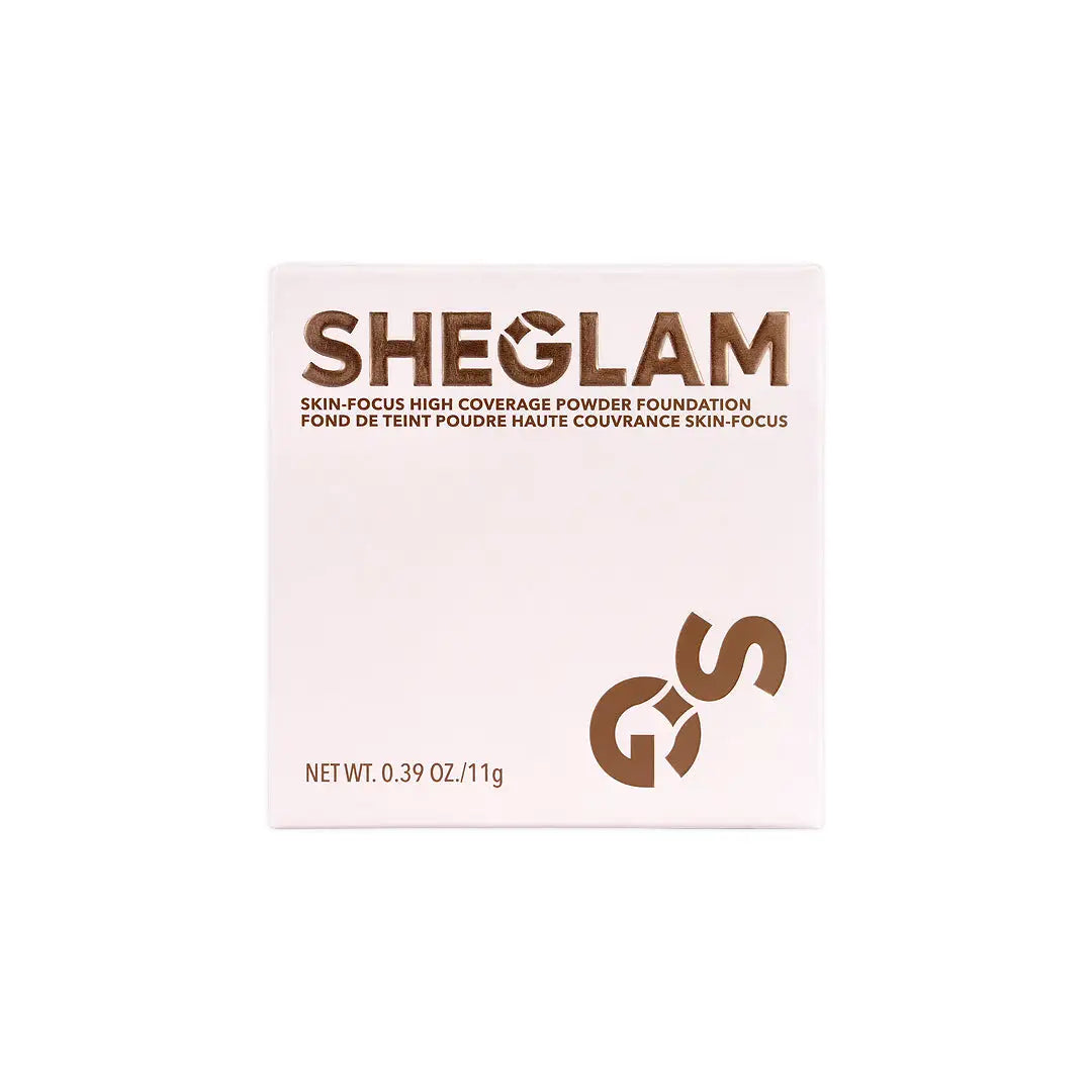56328-Sheglam Skin-Focus High Coverage Powder Foundation-Linen +1