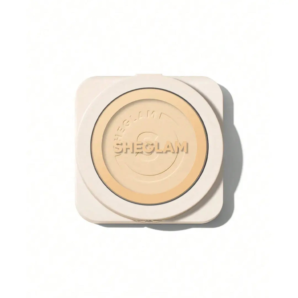 Sheglam Skin-Focus High Coverage Powder Foundation-Linen 