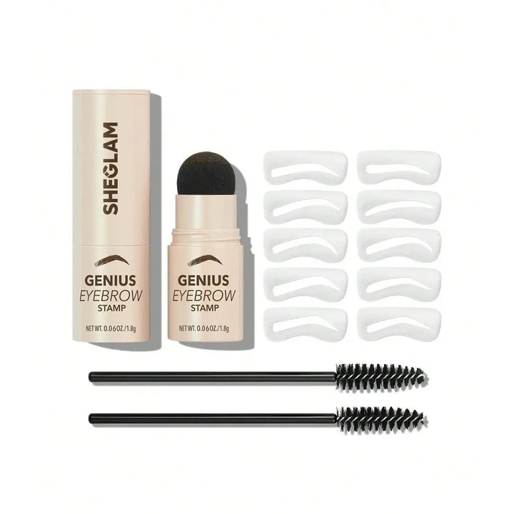 56329-Sheglam Genius Eyebrow Stamp 1.8g-Espresso