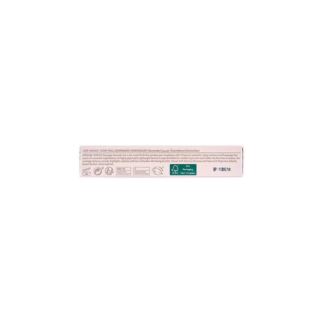 56342-Sheglam Like Magic 12h Full Coverage Concealer-Buttercream +3