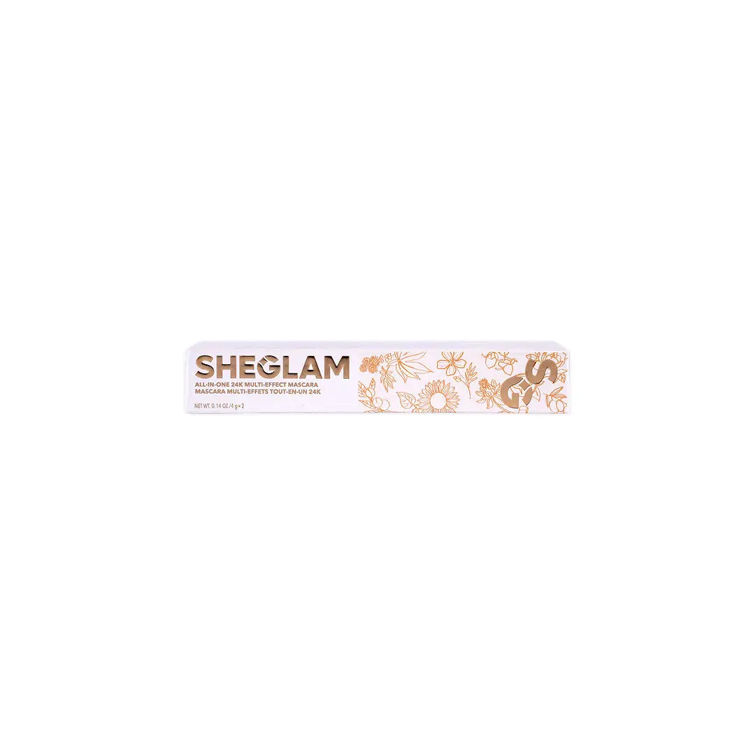 56347-Sheglam All-In-One 24k Multi-Effect Mascara Black +10