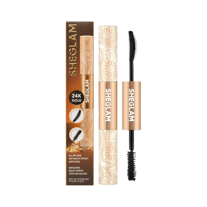 -Sheglam All-In-One 24k Multi-Effect Mascara Black +1