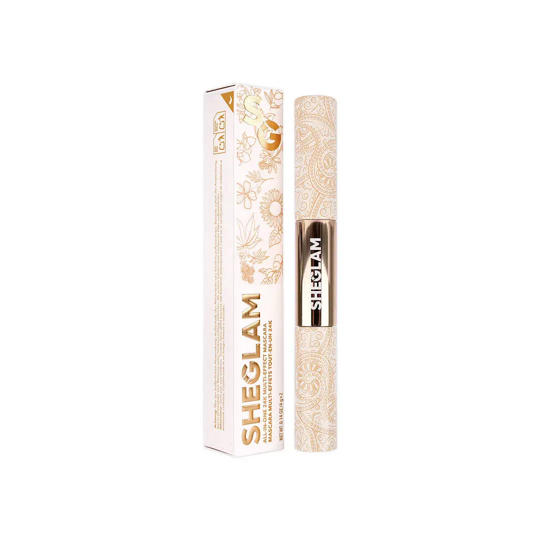 56347-Sheglam All-In-One 24k Multi-Effect Mascara Black +5