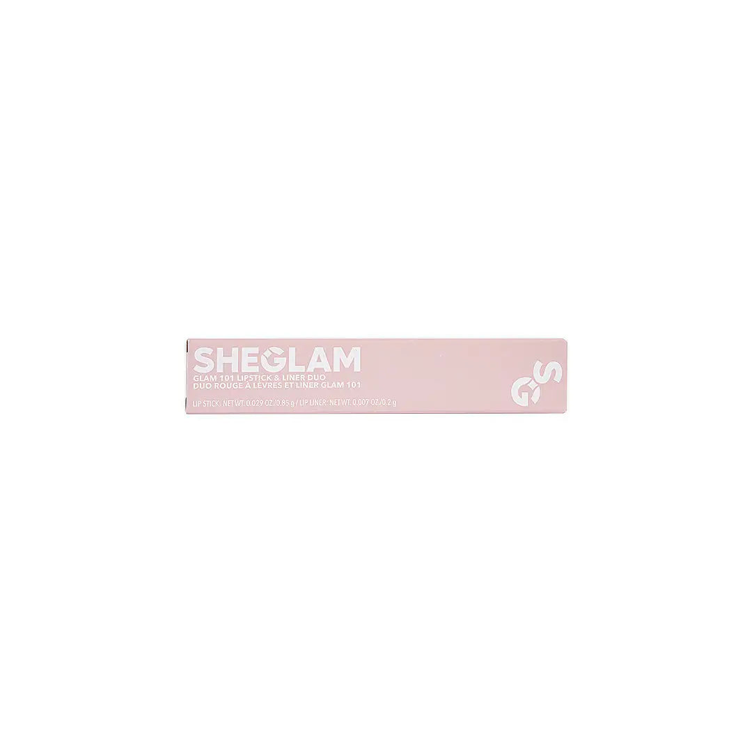 56348-Sheglam Glam 101 Lipstick &amp; Liner Duo-Cherry Fudge +4