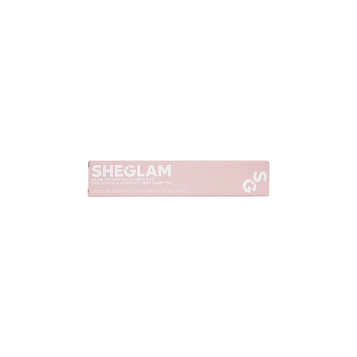 56348-Sheglam Glam 101 Lipstick &amp; Liner Duo-Cherry Fudge +4