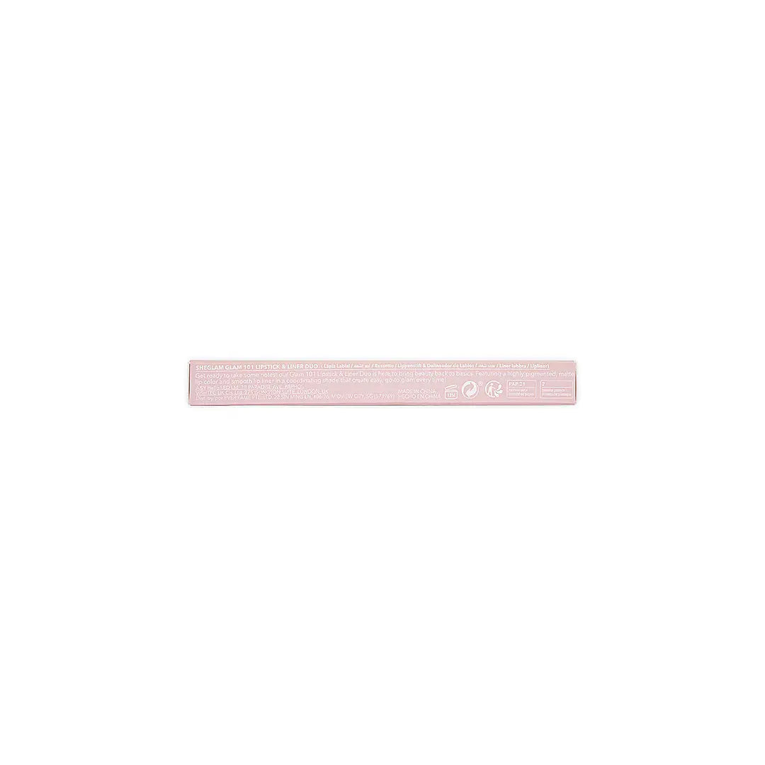 56348-Sheglam Glam 101 Lipstick &amp; Liner Duo-Cherry Fudge +5