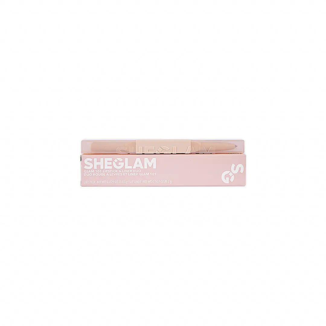 56348-Sheglam Glam 101 Lipstick &amp; Liner Duo-Cherry Fudge +1