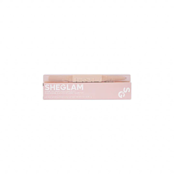 56348-Sheglam Glam 101 Lipstick &amp; Liner Duo-Cherry Fudge +1