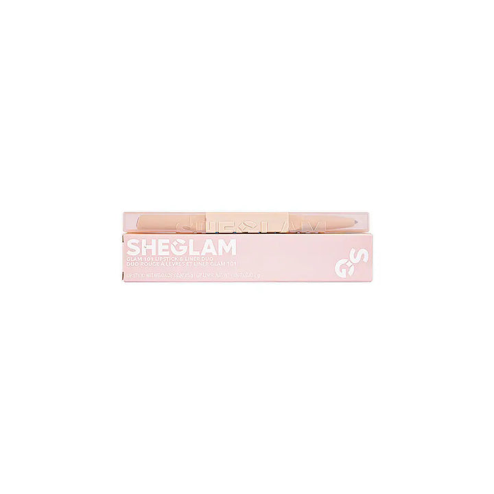 56349-Sheglam Glam 101 Lipstick &amp; Liner Duo-Macaron +1