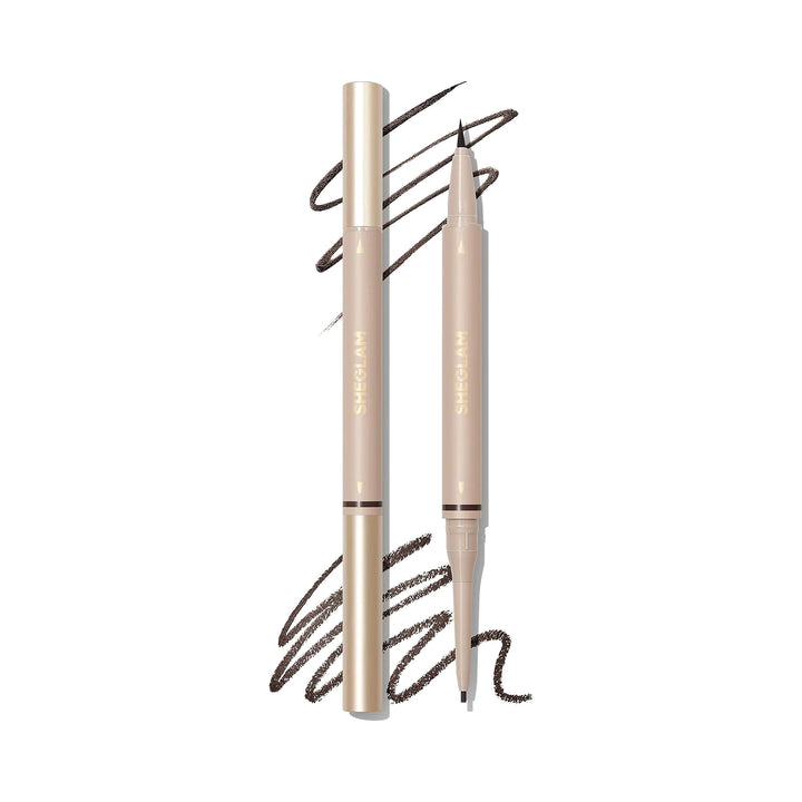 56351-Sheglam Brows On Demand 2-in-1 Brow Pencil - Auburn +10