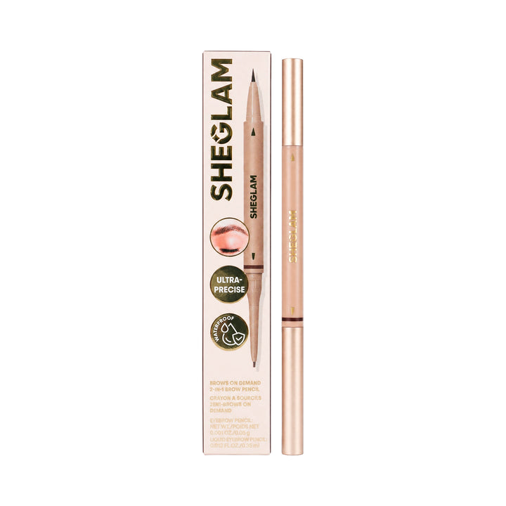 56351-Sheglam Brows On Demand 2-in-1 Brow Pencil - Auburn +4