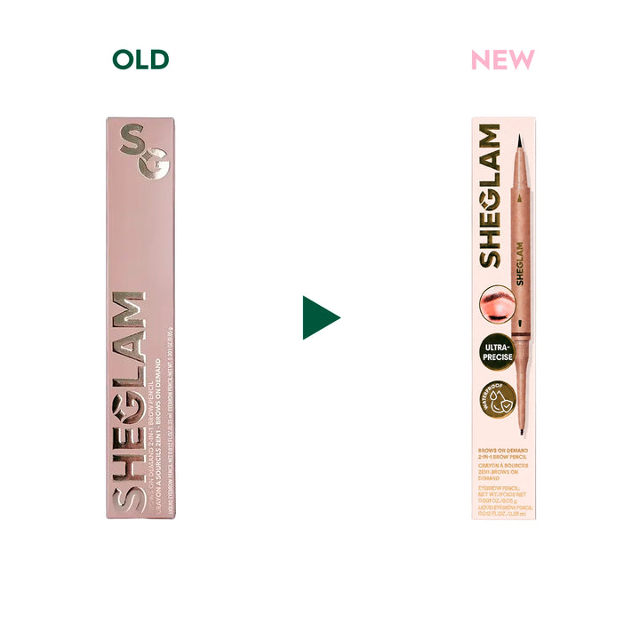 56351-Sheglam Brows On Demand 2-in-1 Brow Pencil - Auburn