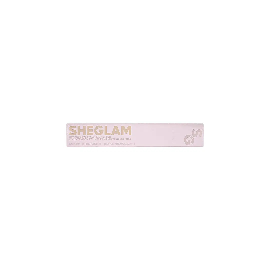 56352-Sheglam Get Foxy Eye Stamp &amp; Liner Pen-Black +1