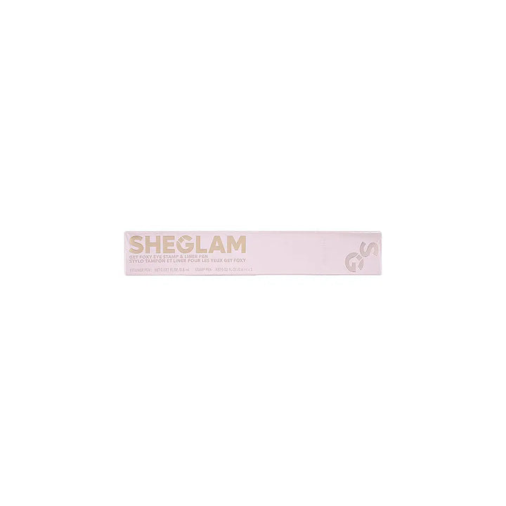 56352-Sheglam Get Foxy Eye Stamp &amp; Liner Pen-Black +1