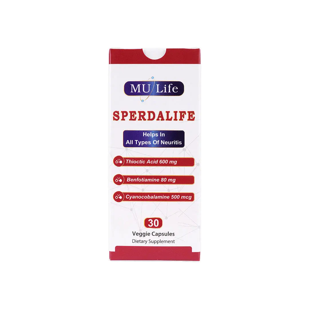 56371-Mu Life Sperdalife 30 Veggie Capsules +2