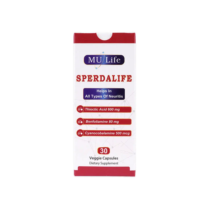 56371-Mu Life Sperdalife 30 Veggie Capsules +2