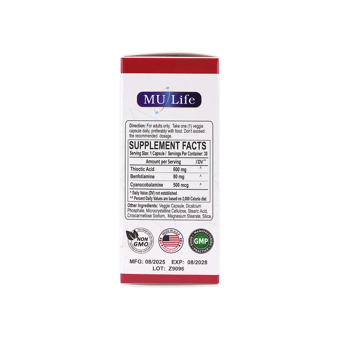 56371-Mu Life Sperdalife 30 Veggie Capsules +6