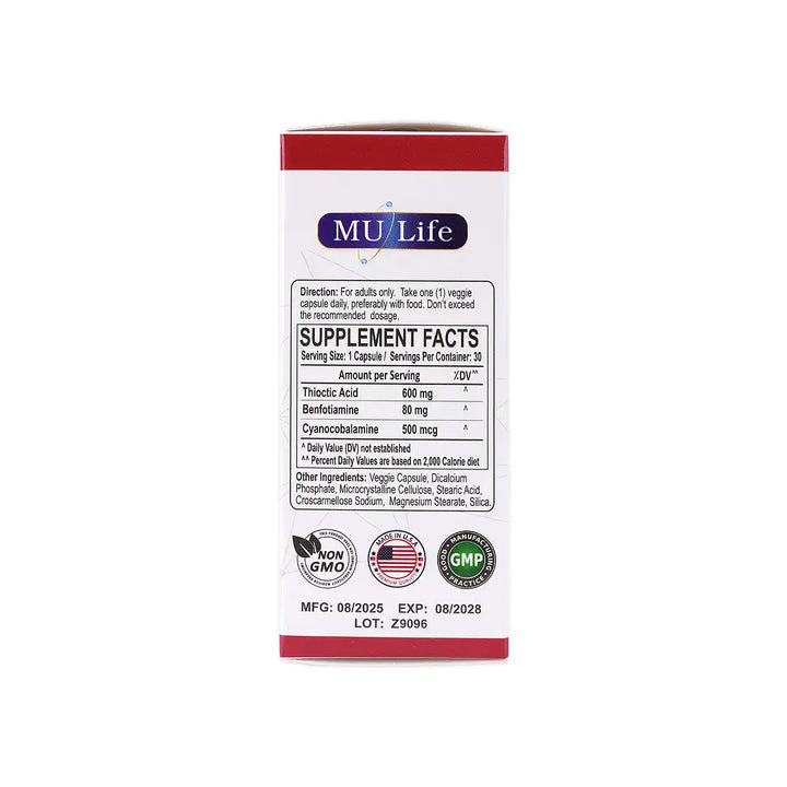 56371-Mu Life Sperdalife 30 Veggie Capsules +6