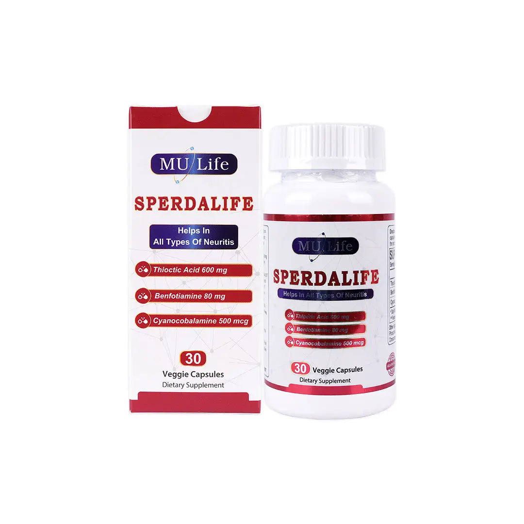 Mu Life Sperdalife 30 Veggie Capsules