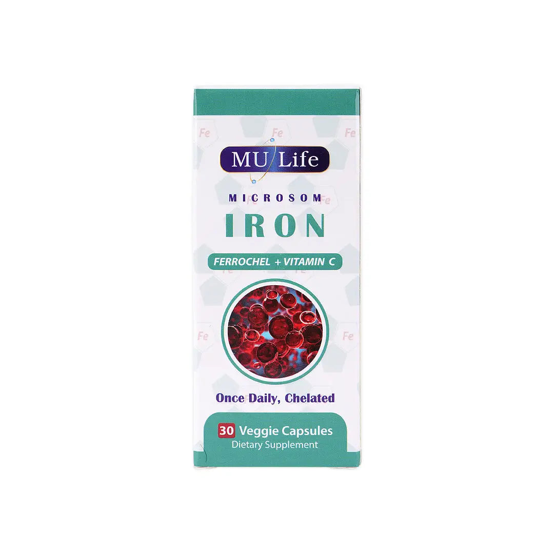 Mu Life Microsom Iron 30 Veggie Capsules