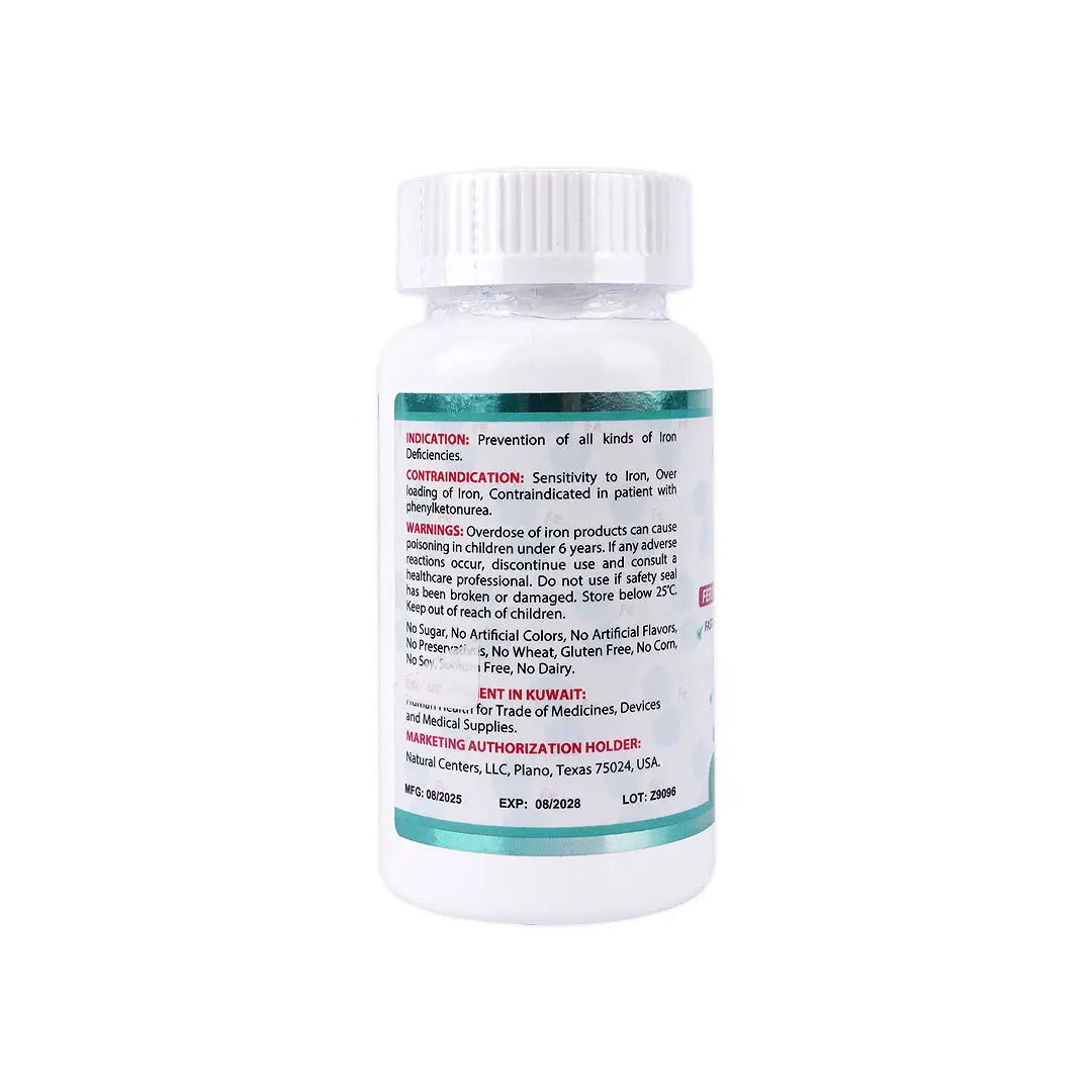 Mu Life Microsom Iron 30 Veggie Capsules