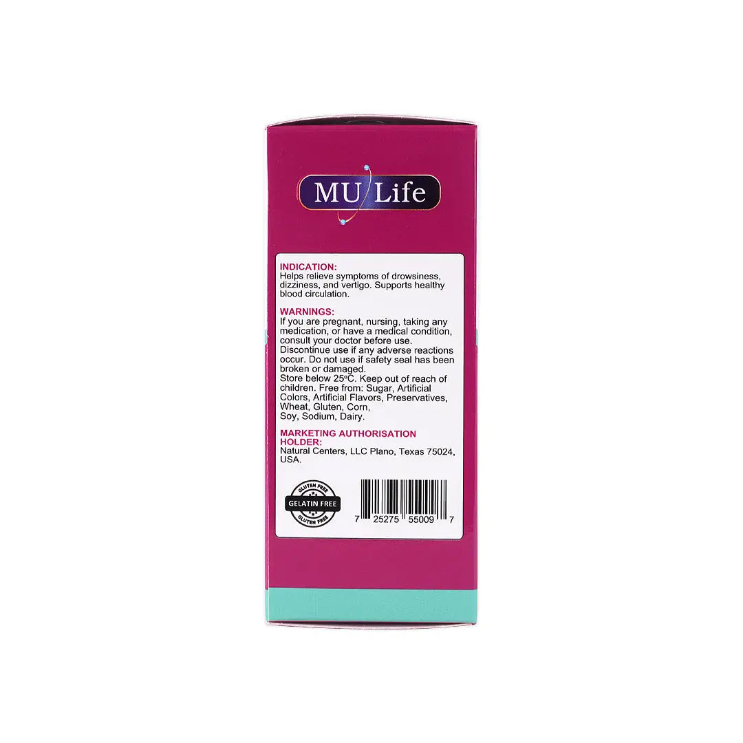 Mu Life Wondal 60 Veggie Capsules