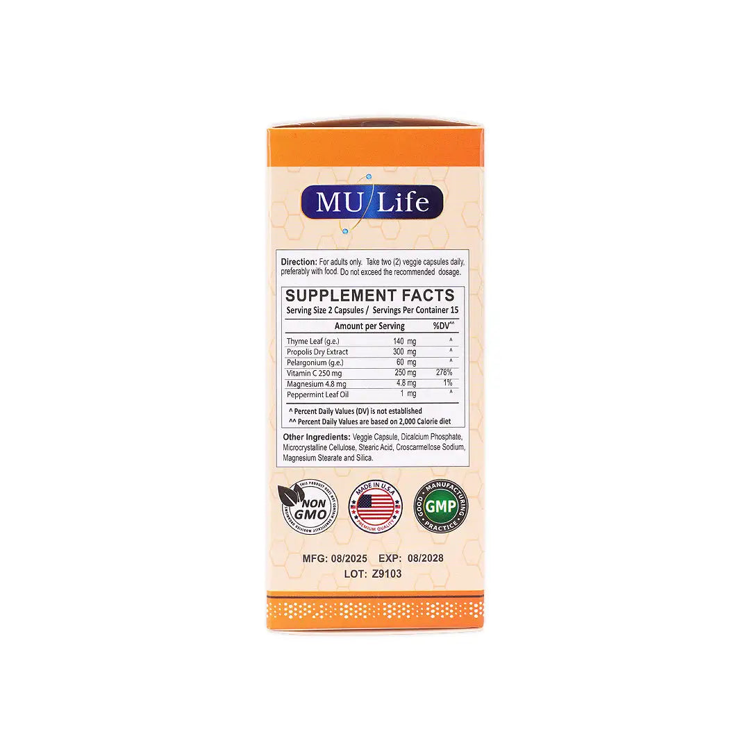 56375-Mu Life Telezar Plus 30 Veggie Capsules +6