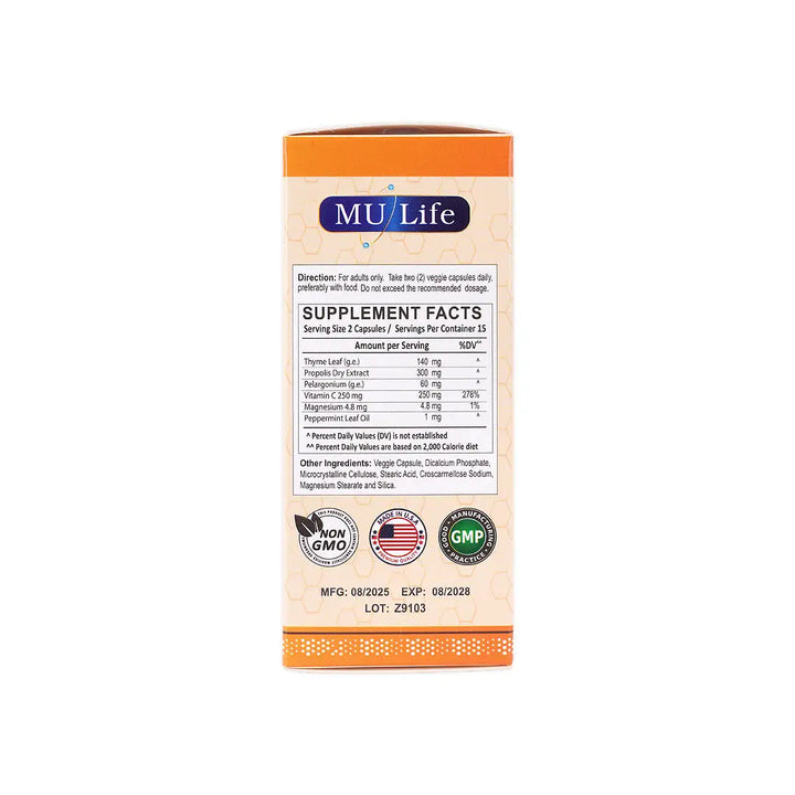 56375-Mu Life Telezar Plus 30 Veggie Capsules +6