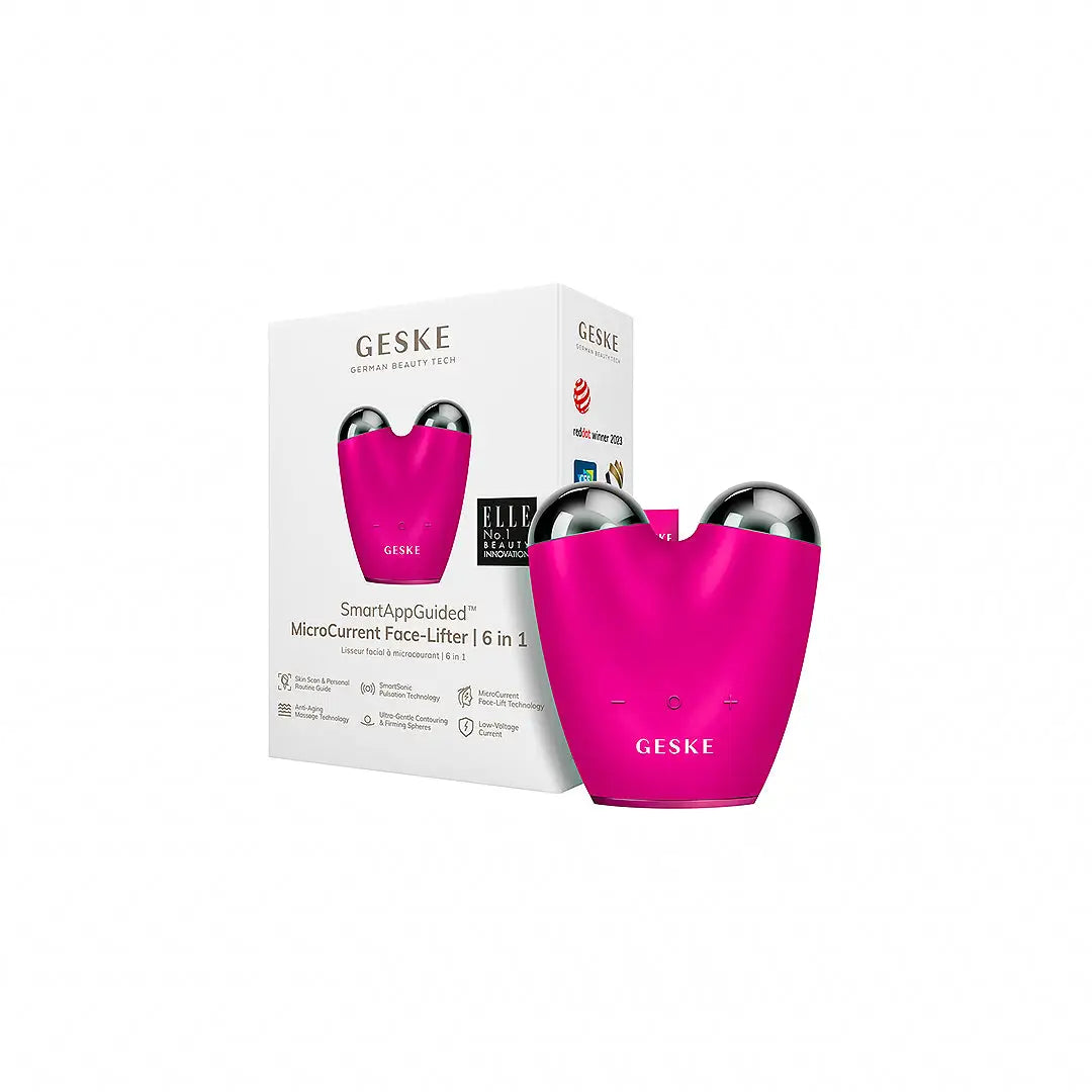 56377-Geske Micro Current Face-Lifter 6 In 1 - Magenta +1