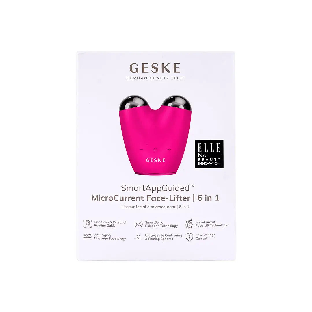 Geske Micro Current Face-Lifter 6 In 1 - Magenta