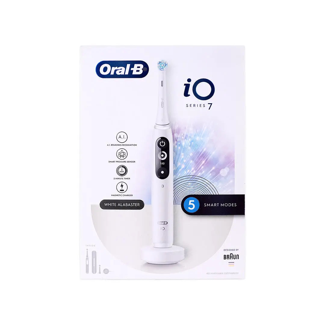 56383-Oral-B iO Series 7 Rechargeable Toothbrush-White