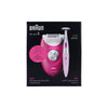 Braun Silk-Epil 3 202 Epilator+Bikini Trimmer-Raspberry Pink