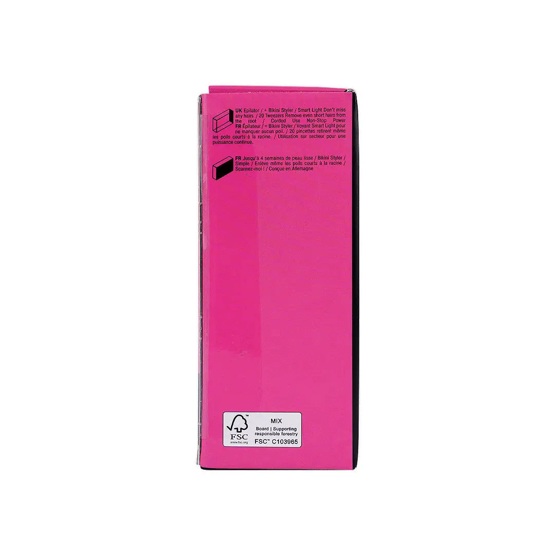 56391-Braun Silk-Epil 3 202 Epilator+Bikini Trimmer-Raspberry Pink +1