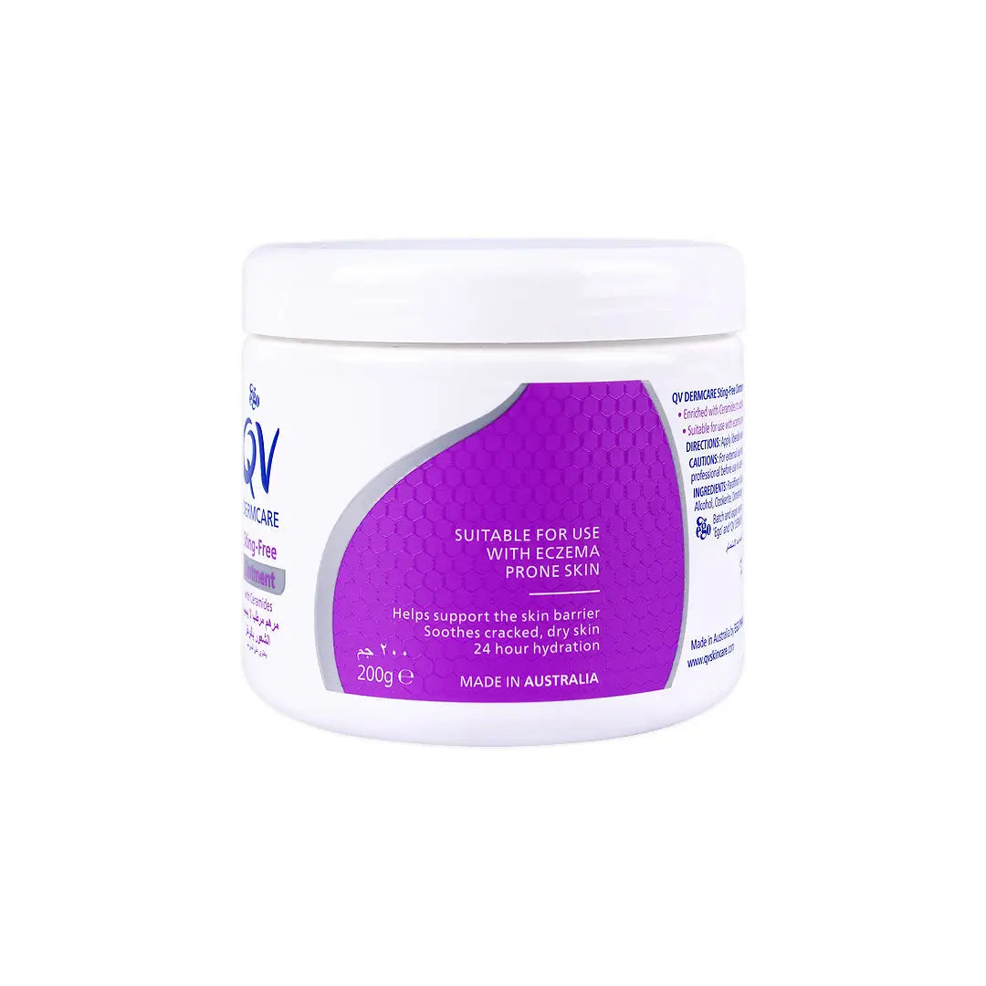 56392-Qv Dermcare Sting-Free Ointment 200g +3