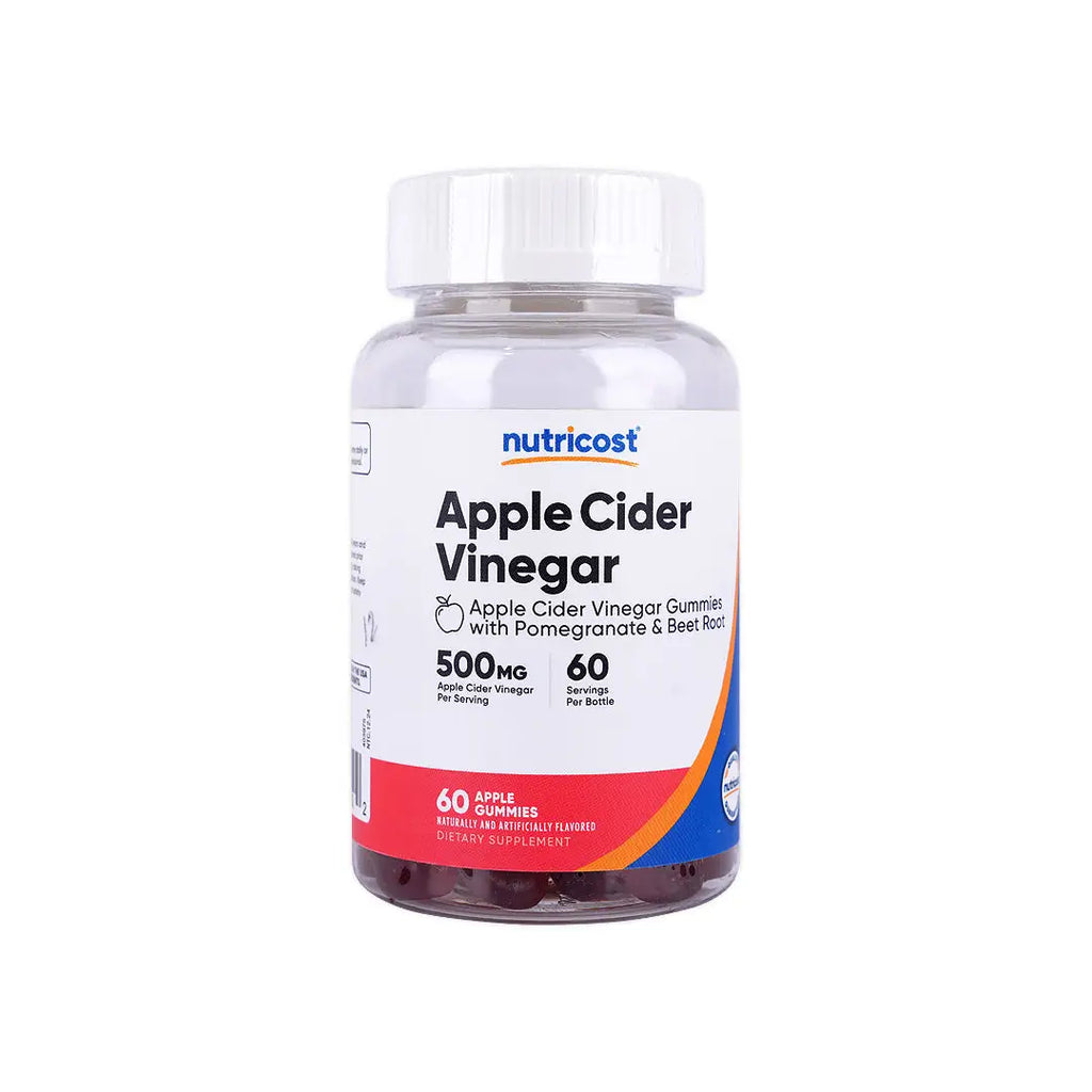Nutricost Apple Cider Vinegar 500 Mg 60 Gummies