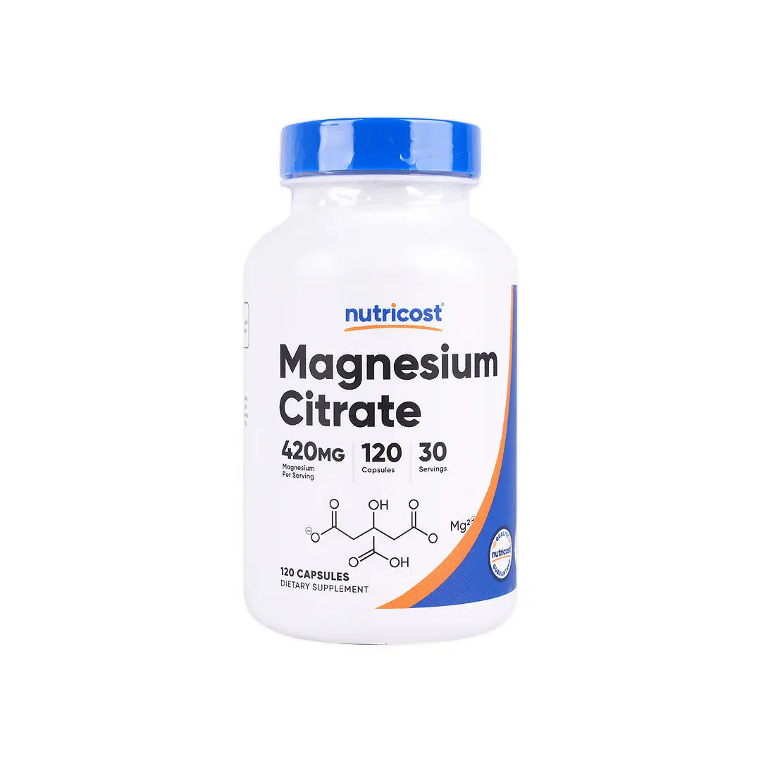 56428-Nutricost Magnesium Citrate 420mg 120 Caps